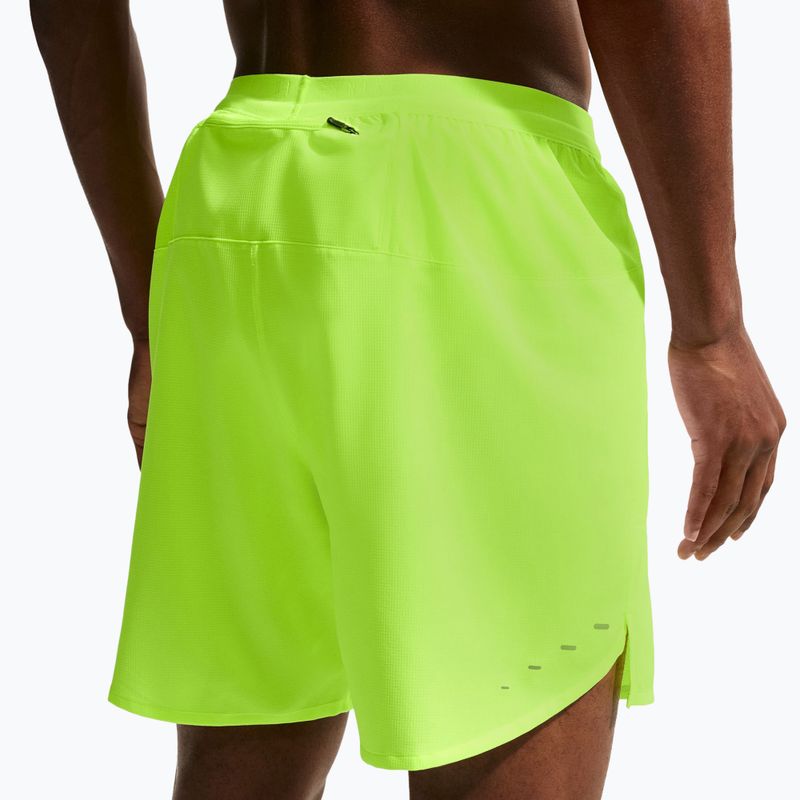 Шорти для бігу чоловічі Nike Stride Dri-Fit Brief-Lined 7" volt ice 5