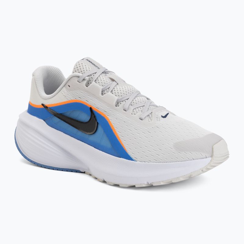 Кросівки для бігу чоловічі Nike Downshifter 14 platinum tint/black/white/off noir