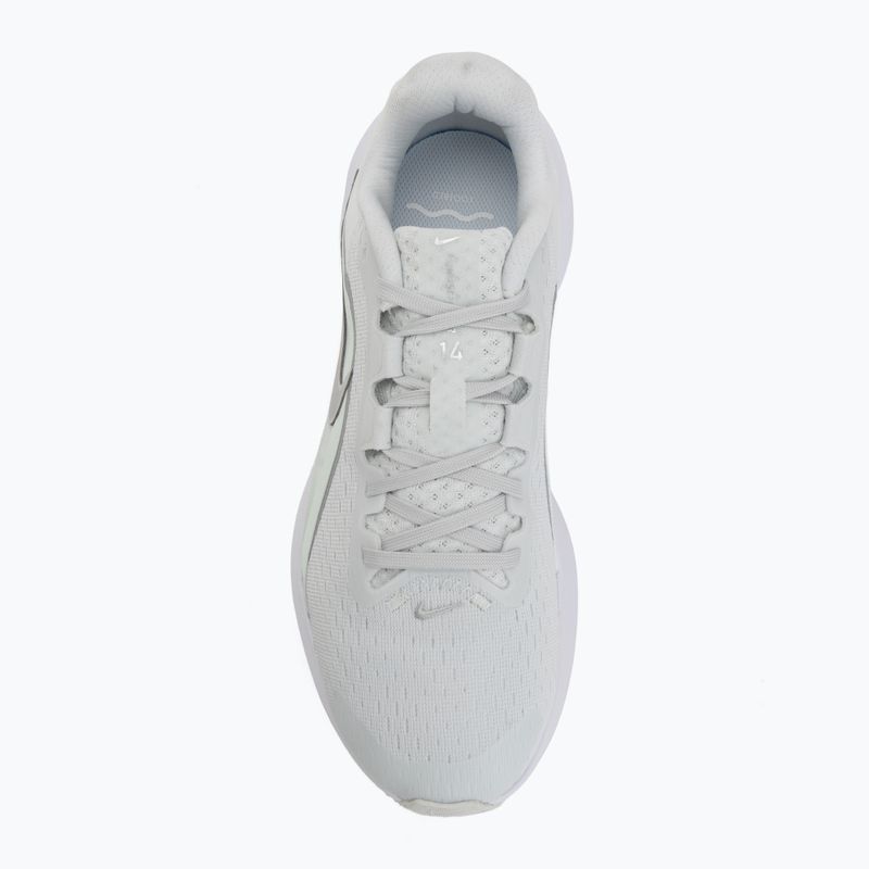 Кросівки для бігу жіночі Nike Downshifter 14 off white/barely green/metallic silver 5