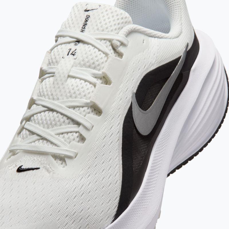 Кросівки для бігу чоловічі Nike Downshifter 14 summit white/black/white/metallic silver 3