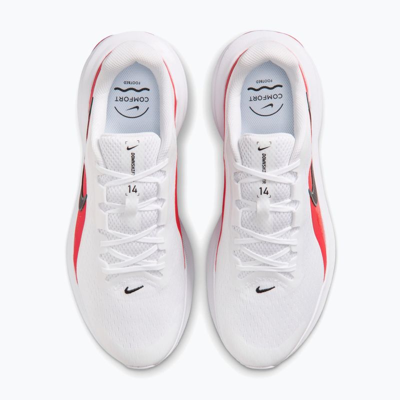 Кросівки для бігу чоловічі Nike Downshifter 14 white/university red/anthracite/black 5