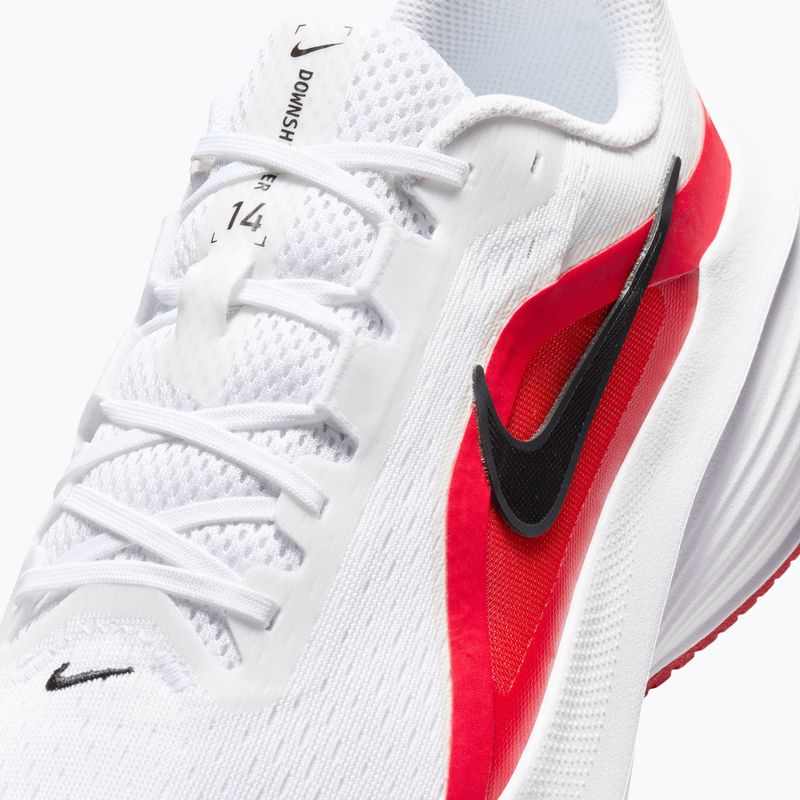 Кросівки для бігу чоловічі Nike Downshifter 14 white/university red/anthracite/black 7