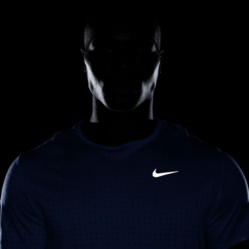 Футболка для бігу чоловіча Nike Miler Breathe royal pulse 4