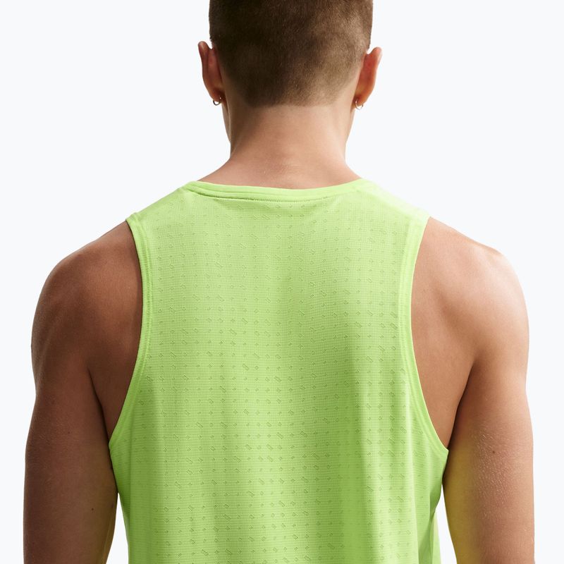Футболка для бігу чоловіча Nike Miler Breathe volt ice 6