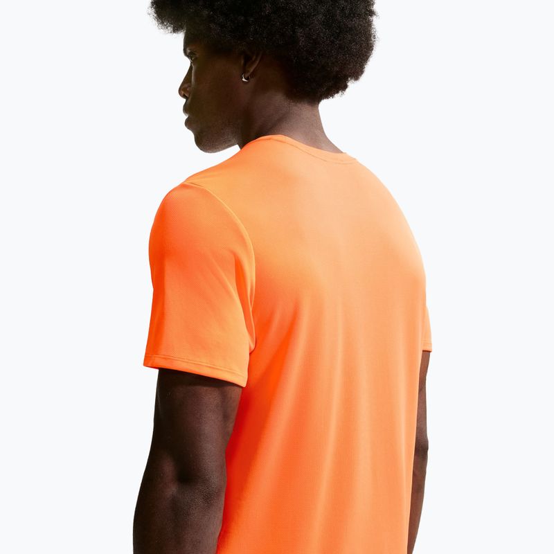 Футболка для бігу чоловіча Nike Miler Dri-Fit UV total orange 6