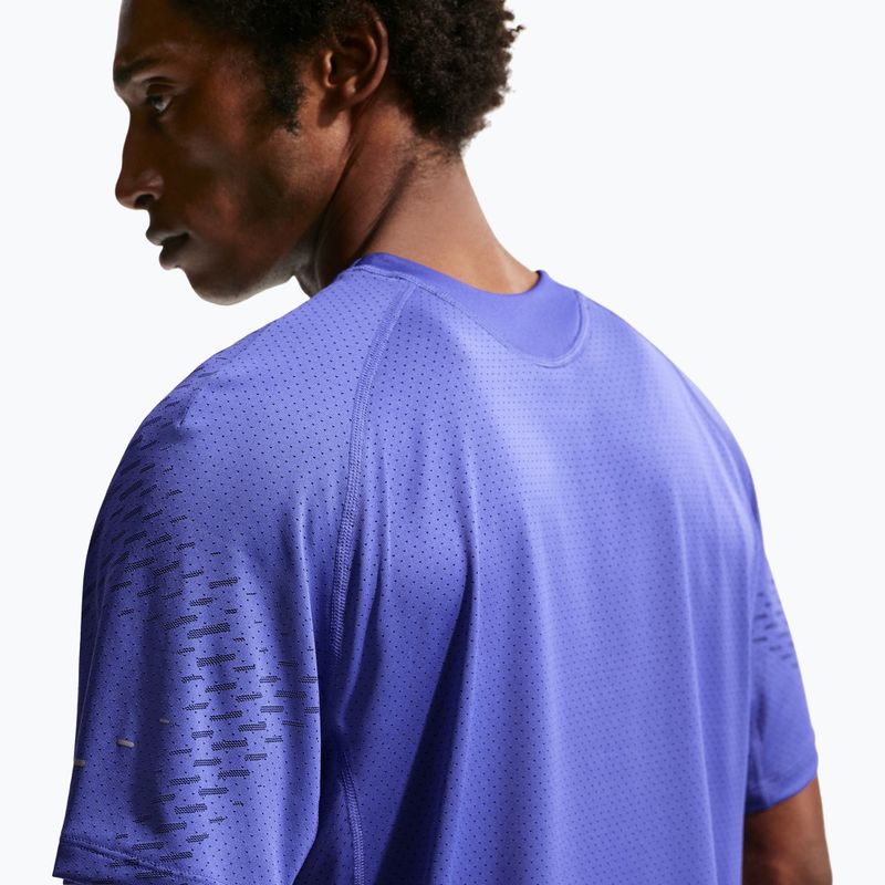 Футболка для бігу чоловіча Nike Stride Dri-Fit ADV lapis/deep royal blue 5