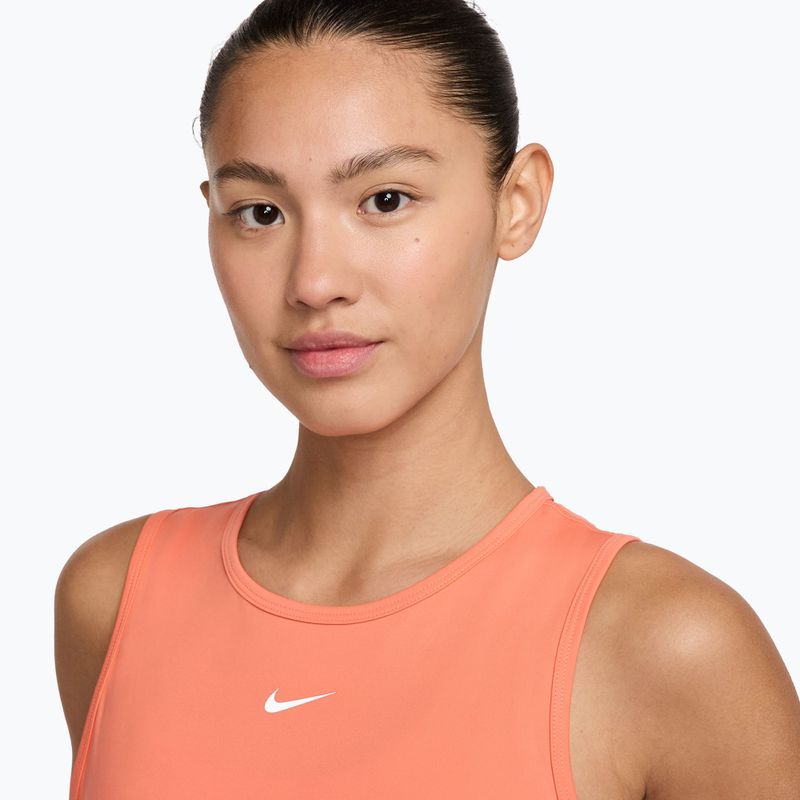 Топ для тренувань жіночий Nike Pro Dri-Fit crimson bliss/white 3