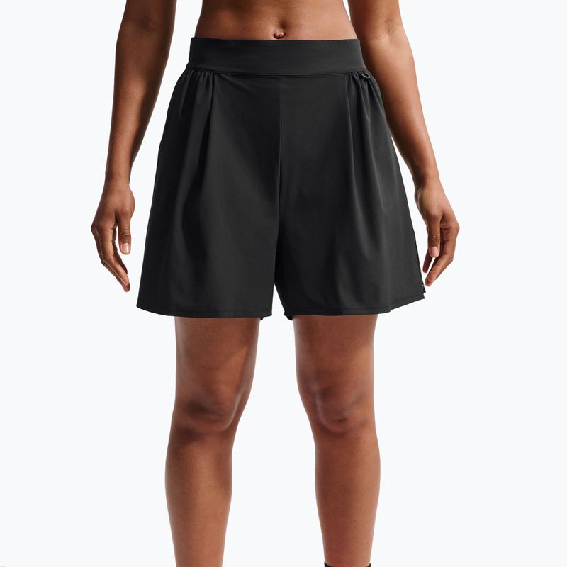 Шорти для тренувань жіночі Nike 24.7 PerfectStretch black/black/dark smoke grey 3