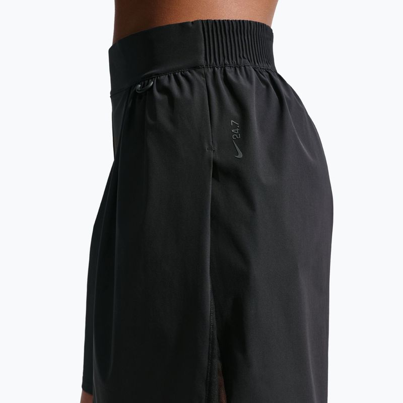 Шорти для тренувань жіночі Nike 24.7 PerfectStretch black/black/dark smoke grey 4