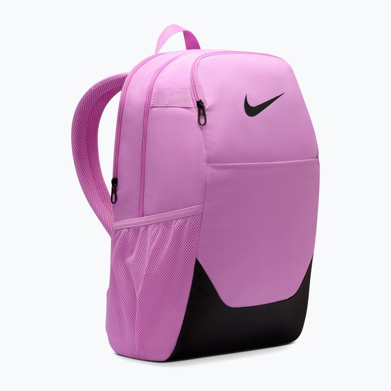 Рюкзак Nike Brasilia 24 l light magenta/black/black 2