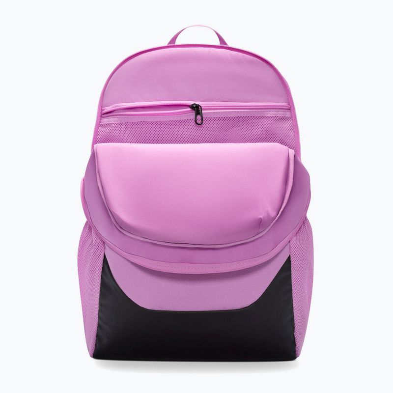 Рюкзак Nike Brasilia 24 l light magenta/black/black 4