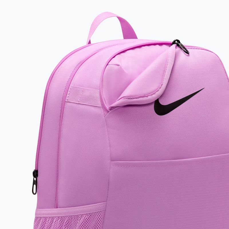 Рюкзак Nike Brasilia 24 l light magenta/black/black 7