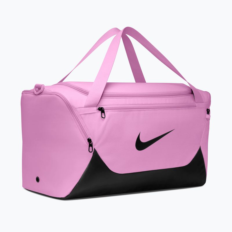 Сумка для тренувань Nike Brasilia Duffel Small 40 l light magenta/black/black 2