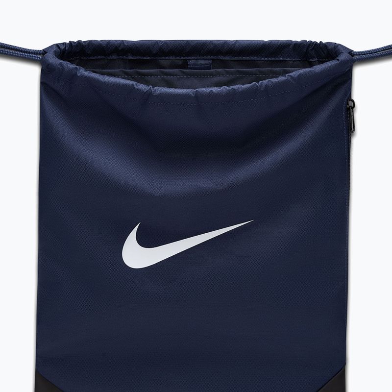 Мішок Nike Brasilia 18 l midnight navy/black/white 3
