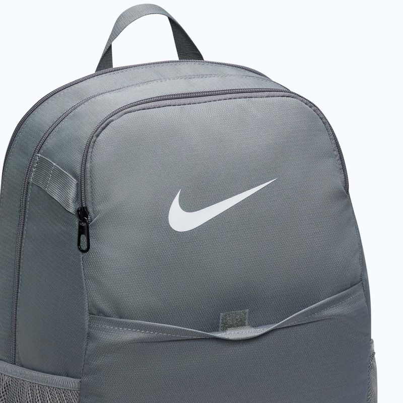 Рюкзак Nike Brasilia 24 l smoke grey/black/white 6