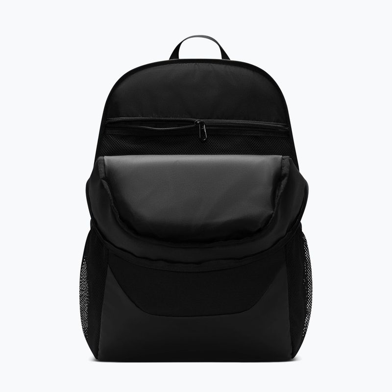 Рюкзак Nike Brasilia 24 l black/black/white 4