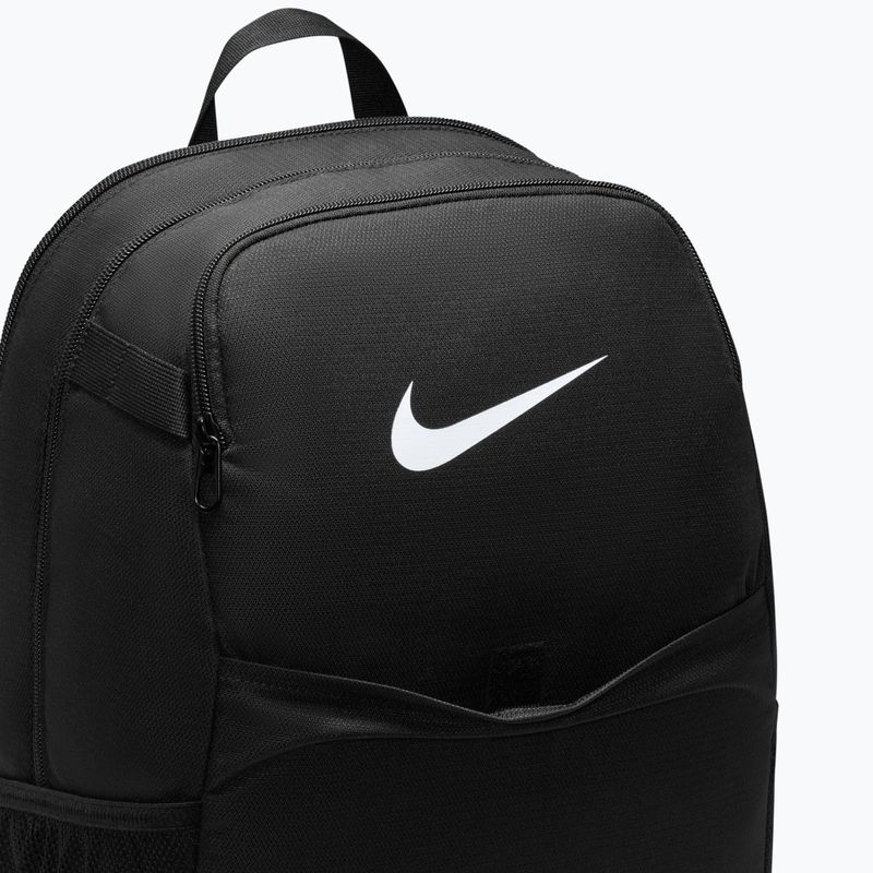 Рюкзак Nike Brasilia 24 l black/black/white 8