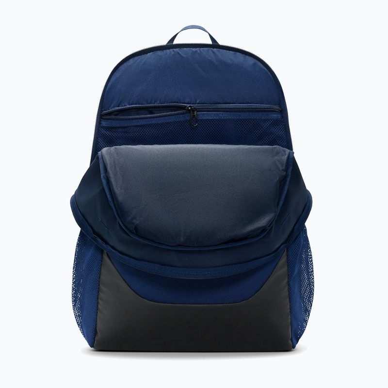 Рюкзак Nike Brasilia 24 l midnight navy/black/white 4