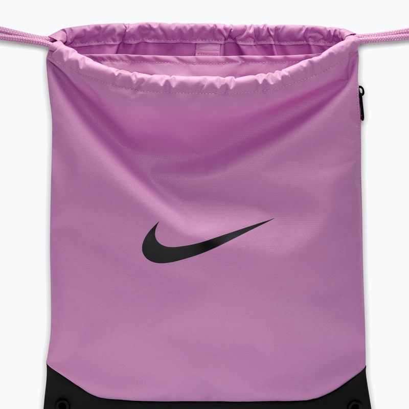 Мішок Nike Brasilia 18 l light magenta/black/black 3