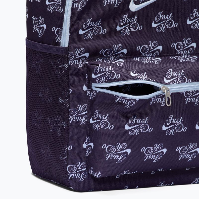 Рюкзак міський Nike Heritage 23 l purple dynasty/hydrogen blue 5
