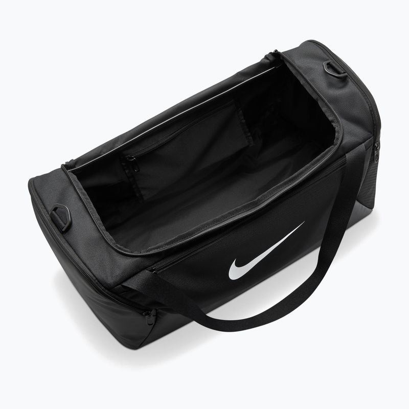 Сумка для тренувань Nike Brasilia Duffel Small 40 l black/black/white 4