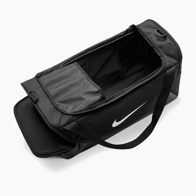 Сумка для тренувань Nike Brasilia Duffel Small 40 l black/black/white 5