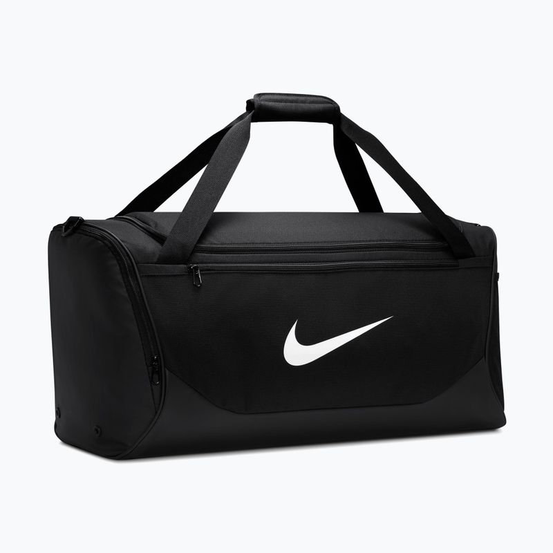 Сумка для тренувань Nike Brasilia Duffel Medium 60 l black/black/white 2