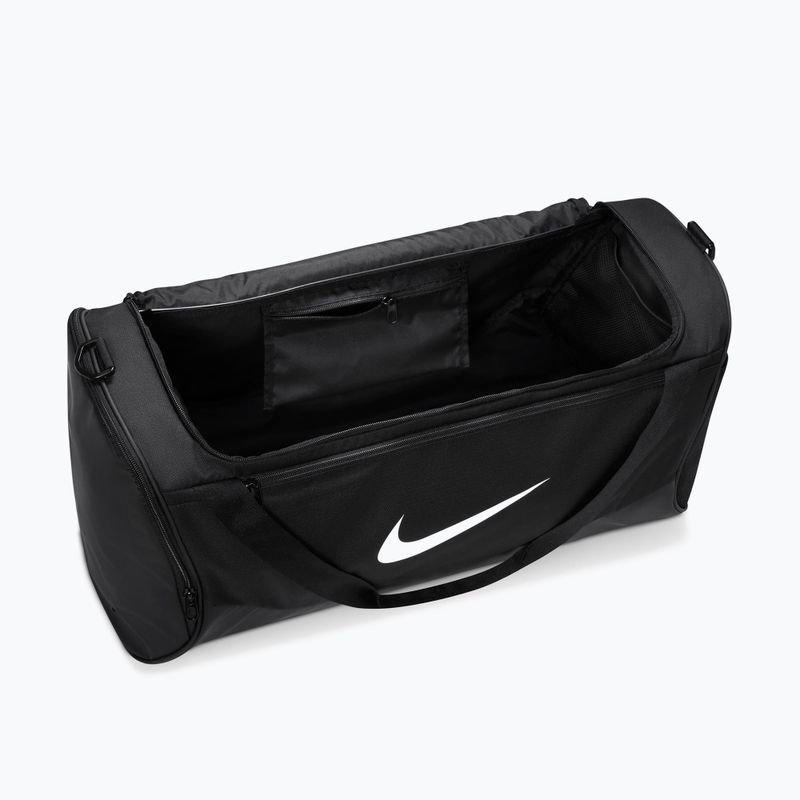Сумка для тренувань Nike Brasilia Duffel Medium 60 l black/black/white 4