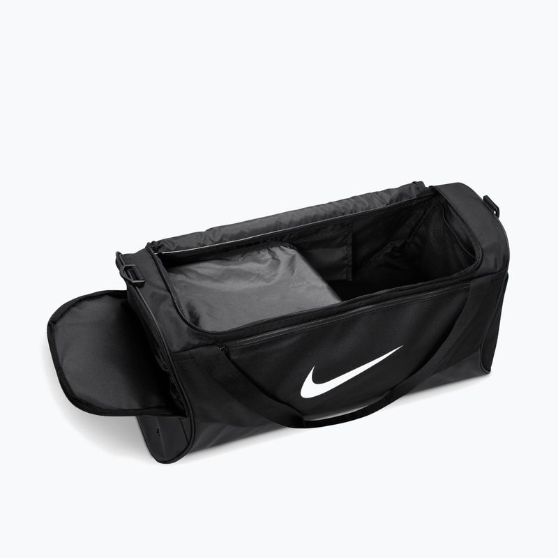 Сумка для тренувань Nike Brasilia Duffel Medium 60 l black/black/white 5