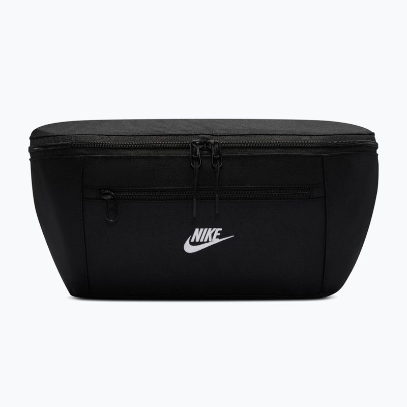 Сумка бананка Nike Heritage 8 l black/black/white 2