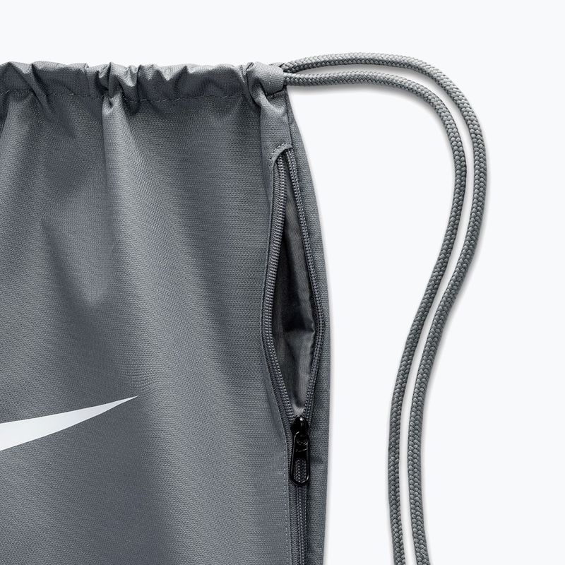 Мішок Nike Brasilia 18 l smoke grey/black/white 4