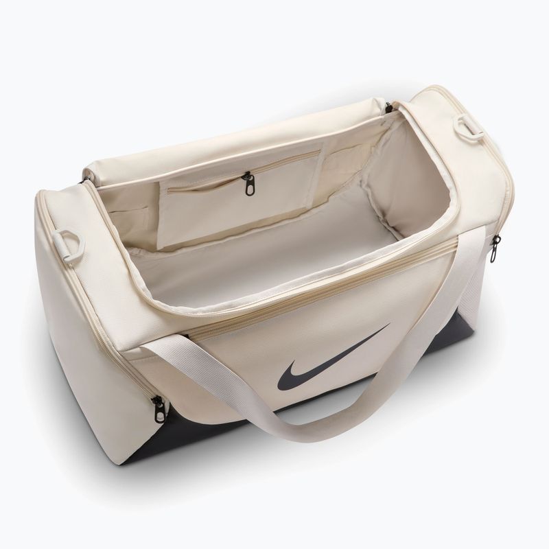 Сумка для тренувань Nike Brasilia Duffel Small 40 l light bone/black/black 4
