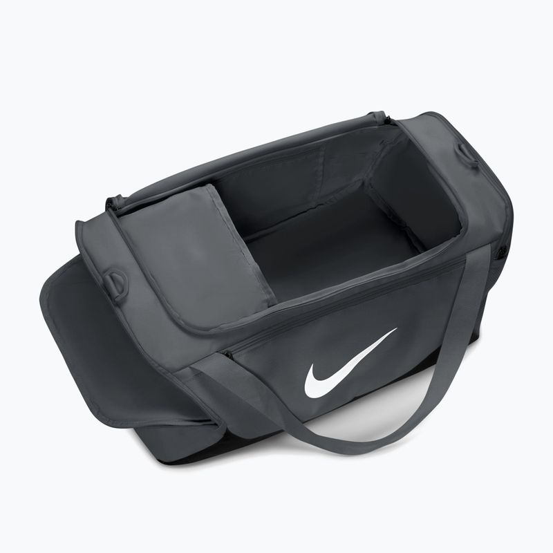 Сумка для тренувань Nike Brasilia Duffel Small 40 l smoke grey/black/white 4