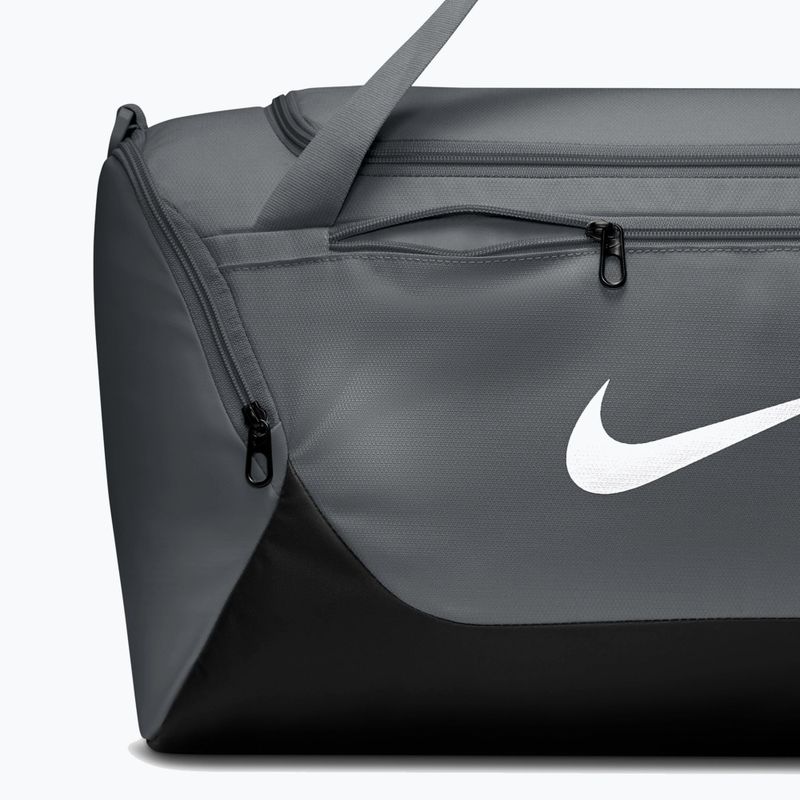 Сумка для тренувань Nike Brasilia Duffel Small 40 l smoke grey/black/white 6