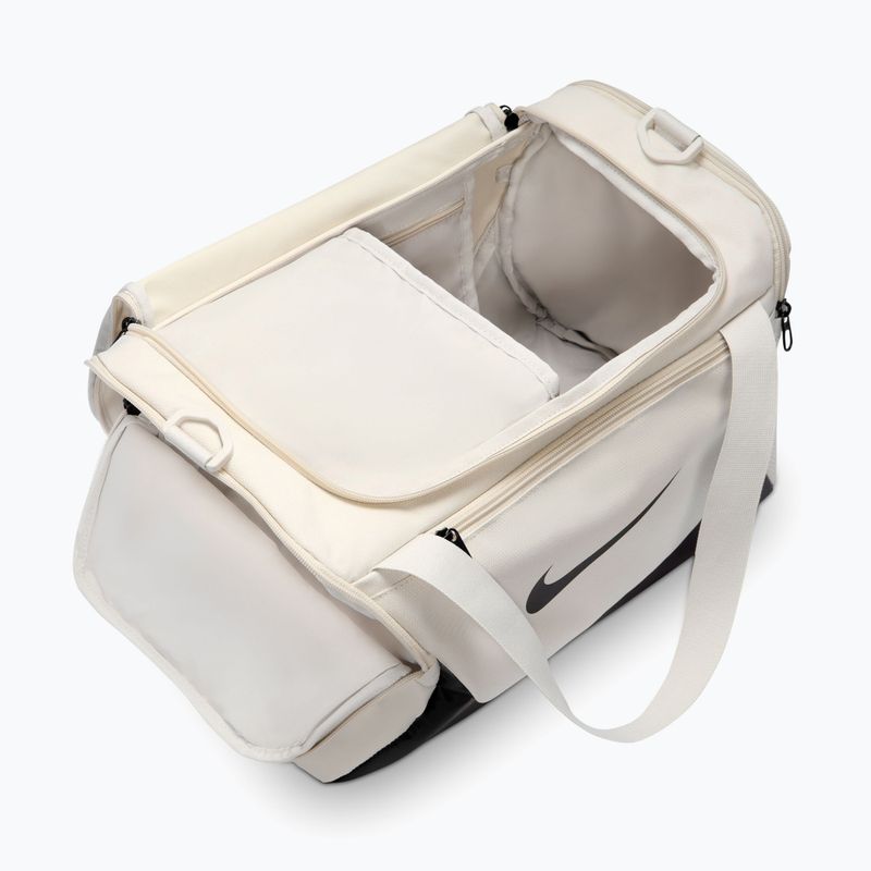 Сумка для тренувань Nike Brasilia Duffel Extra Small 24 l light bone/black/black 5