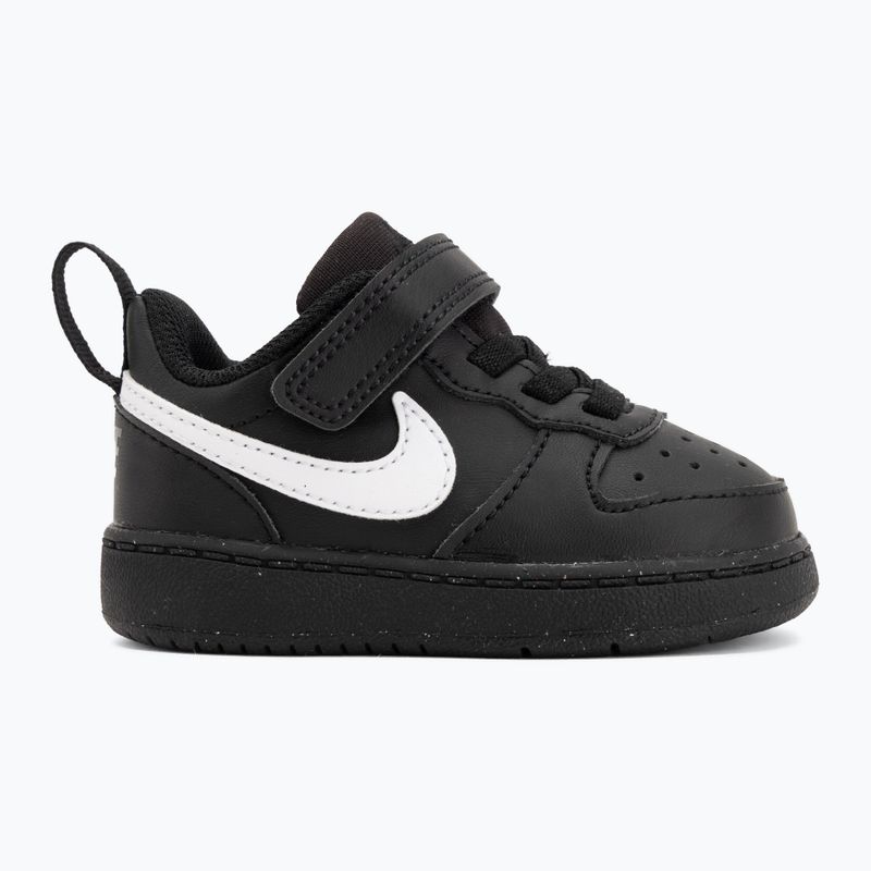 Взуття дитяче Nike Court Borough Low Recraft black/black/white 2