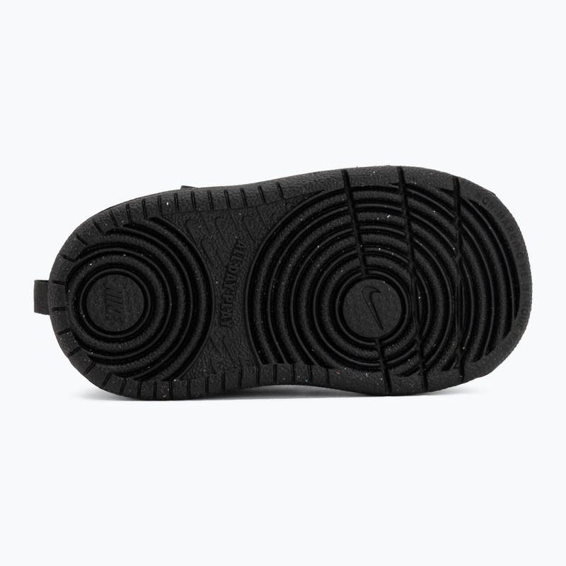 Взуття дитяче Nike Court Borough Low Recraft black/black/white 4