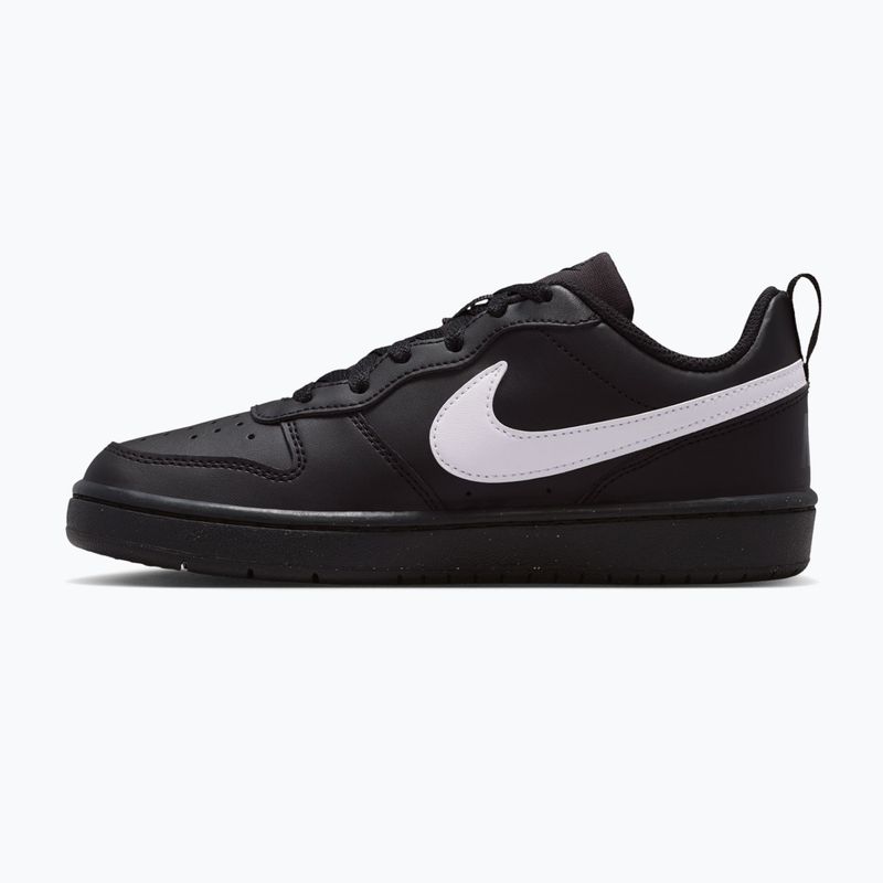 Взуття дитяче Nike Court Borough Low Recraft black/black/white 2