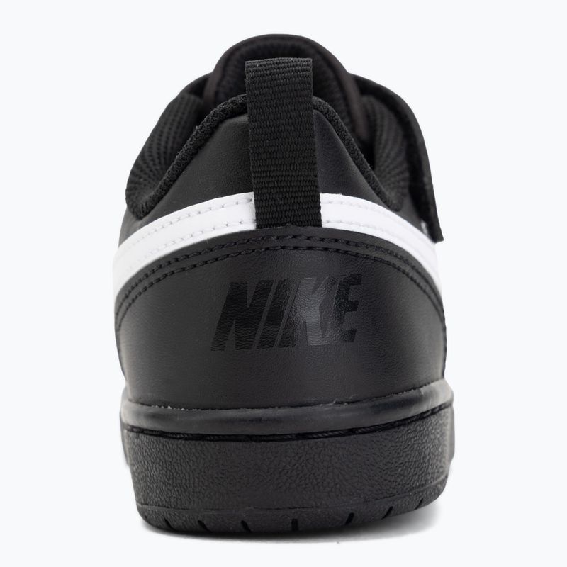 Взуття дитяче Nike Court Borough Low Recraft black/black/white 6