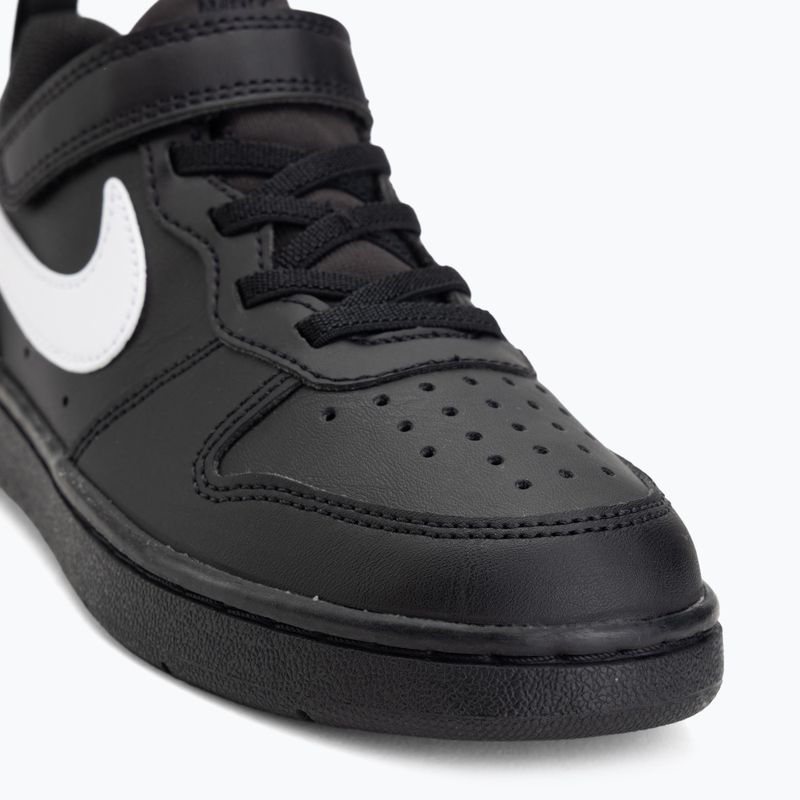 Взуття дитяче Nike Court Borough Low Recraft black/black/white 7