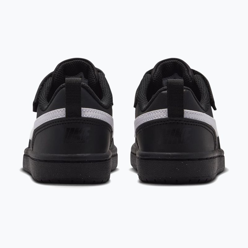 Взуття дитяче Nike Court Borough Low Recraft black/black/white 4