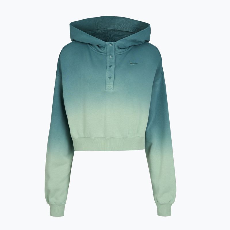 Кофта жіноча Nike Sportswear Phoenix Fleece Oversized Henley Hoodie steam/mineral slate 6