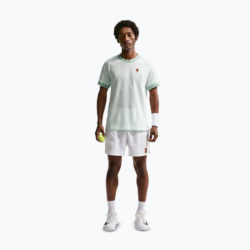 Футболка тенісна чоловіча Nike Court Heritage barely green 2