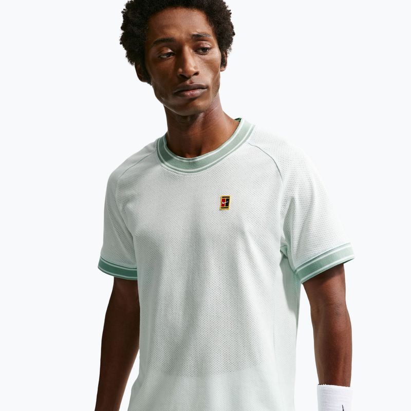 Футболка тенісна чоловіча Nike Court Heritage barely green 4