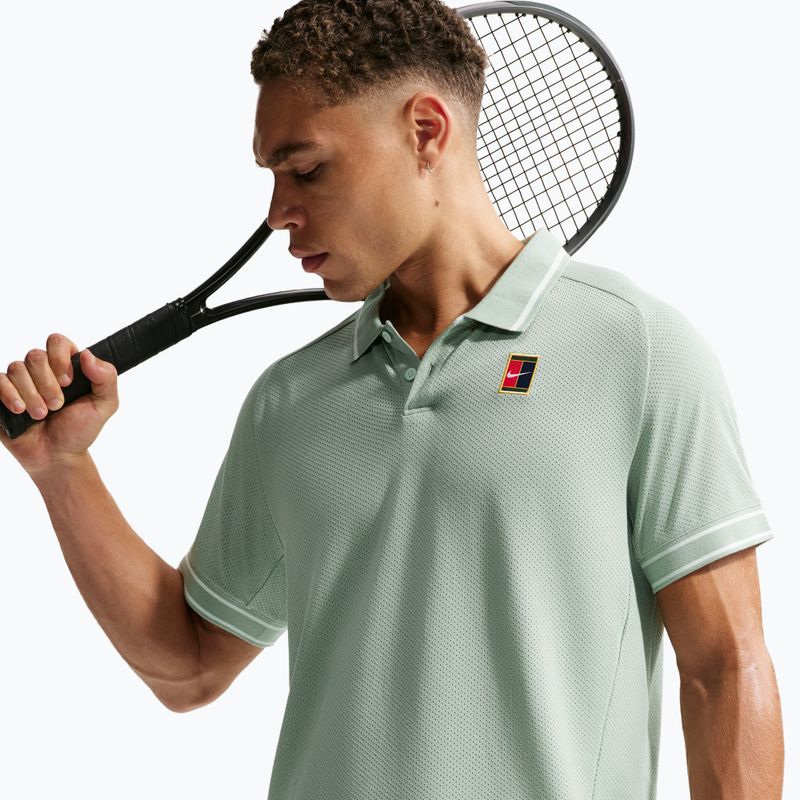 Футболка тенісна чоловіча Nike Court Heritage Polo steam 5