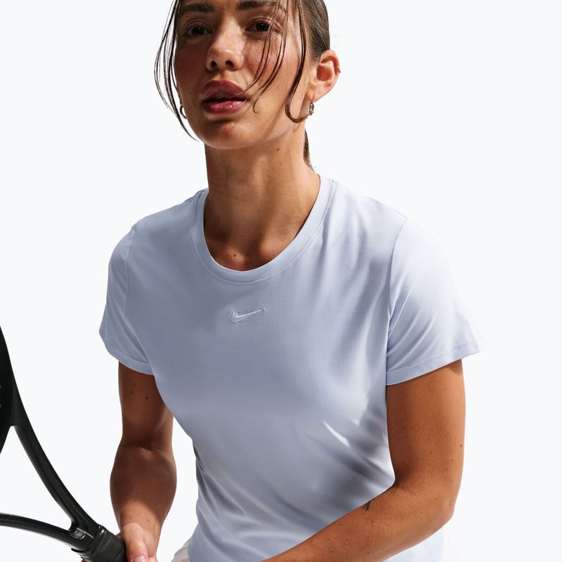 Футболка для тенісу жіноча Nike Victory Dri-Fit hydrogen blue/white 4