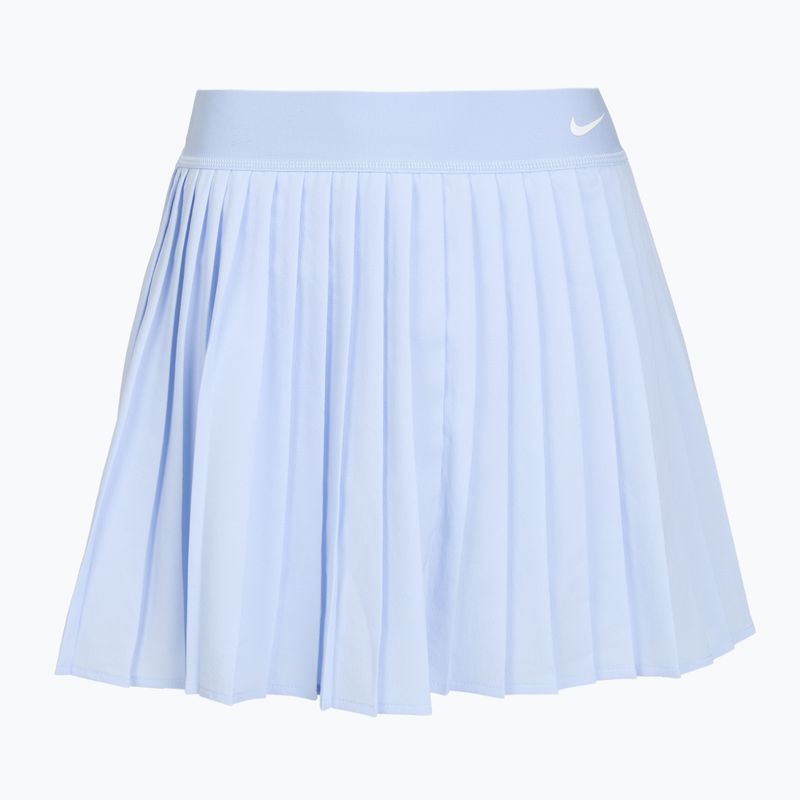 Спідниця тенісна Nike Victory Dri-Fit High-Waisted Pleated hydrogen blue/hydrogen blue/white 9