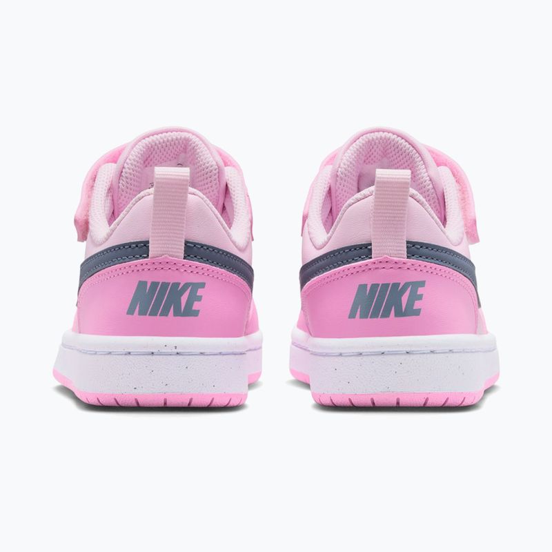 Взуття дитяче Nike Court Borough Low Recraft pink foam/pink rise/white/ashen slate 4