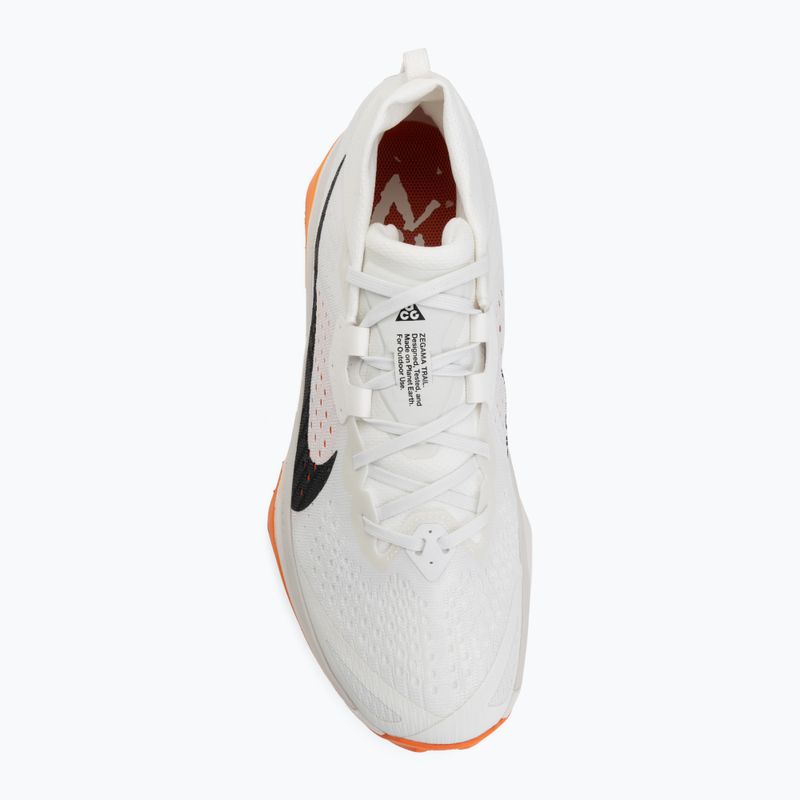 Чоловічі бігові кросівки Nike ACG Zegama Trail summit white/phantom/safety orange/black 5
