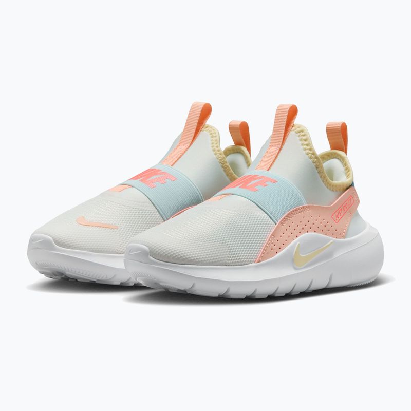 Взуття дитяче Nike Flex Runner 4 summit white/arctic orange/life lime 3